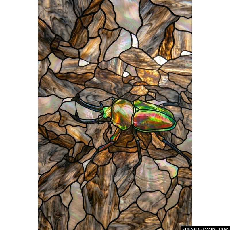 Iridescent Stag Beetle