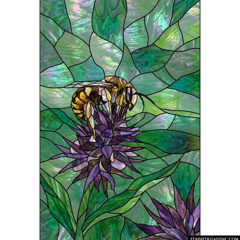 Bee Nectar Gathering