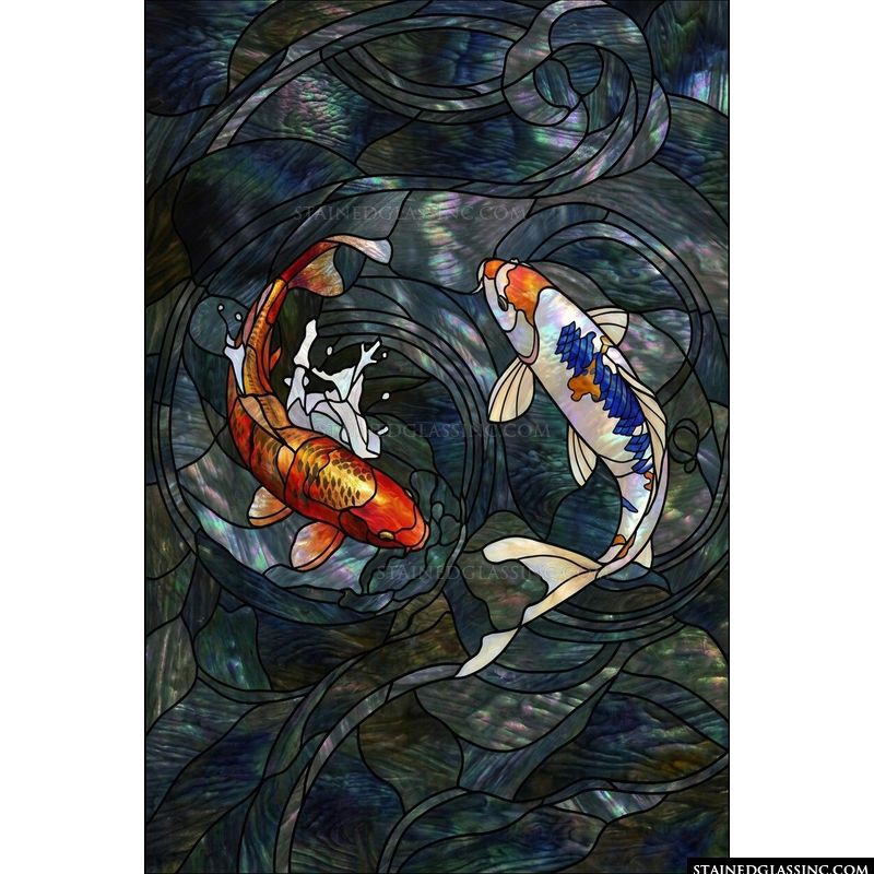 Koi Fish Yin and Yang