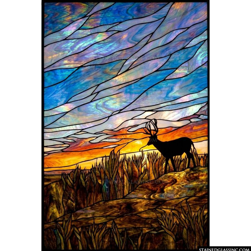 Majestic Buck at Sunset