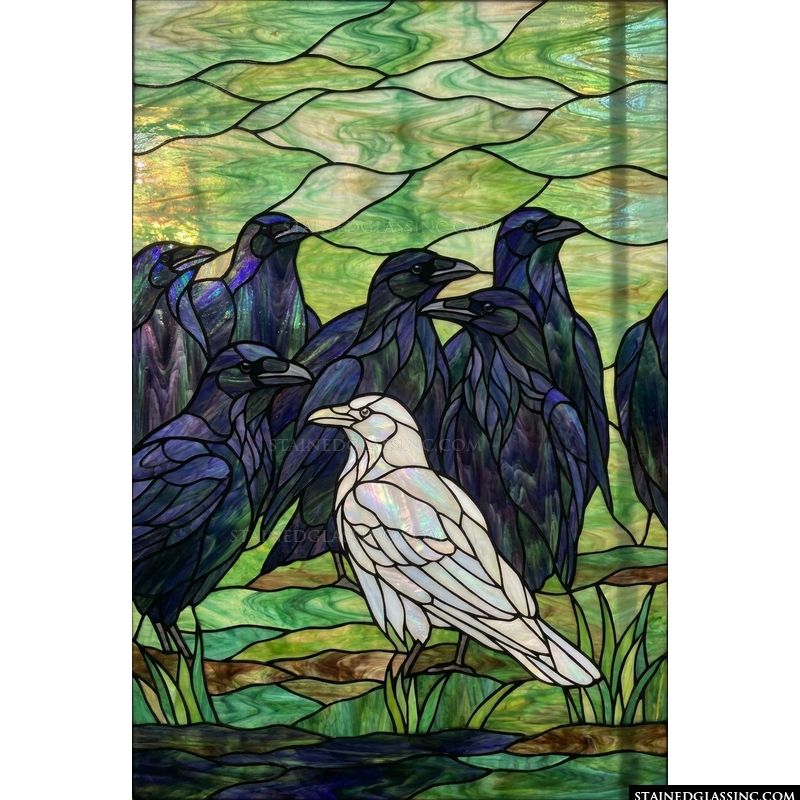 White Raven Among the Flock