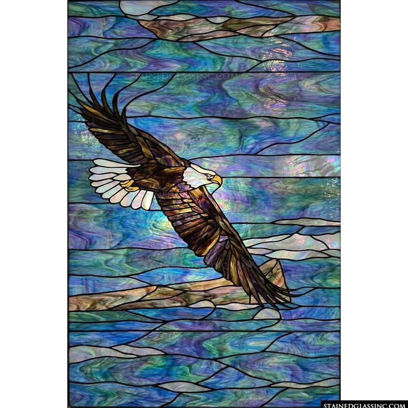 Majestic Bald Eagle in Flight