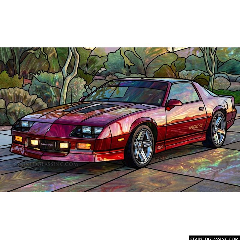 Classic Red IROC-Z Camaro