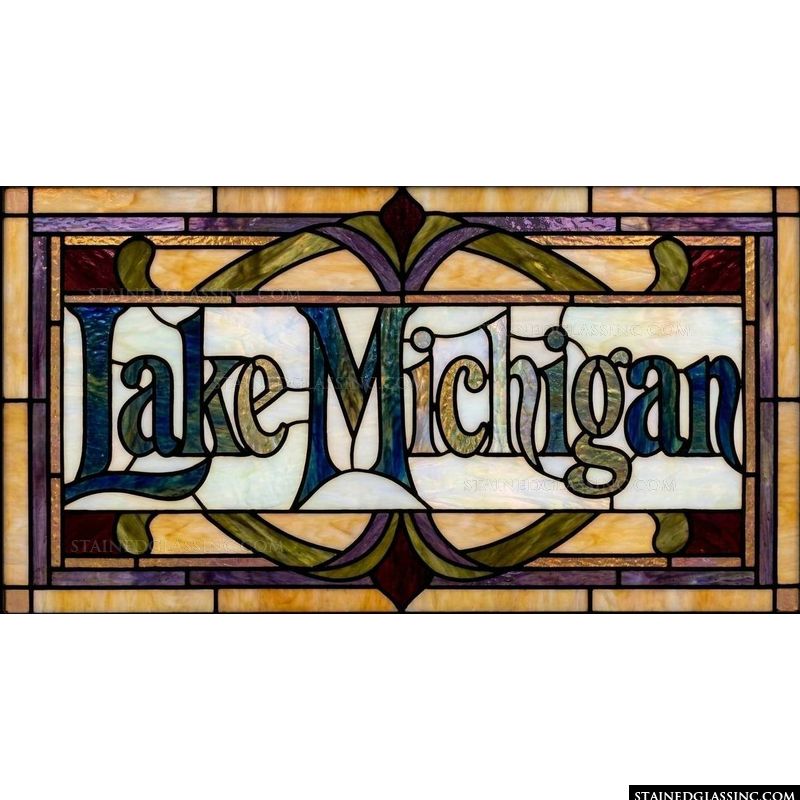 Lake Michigan Typography Design