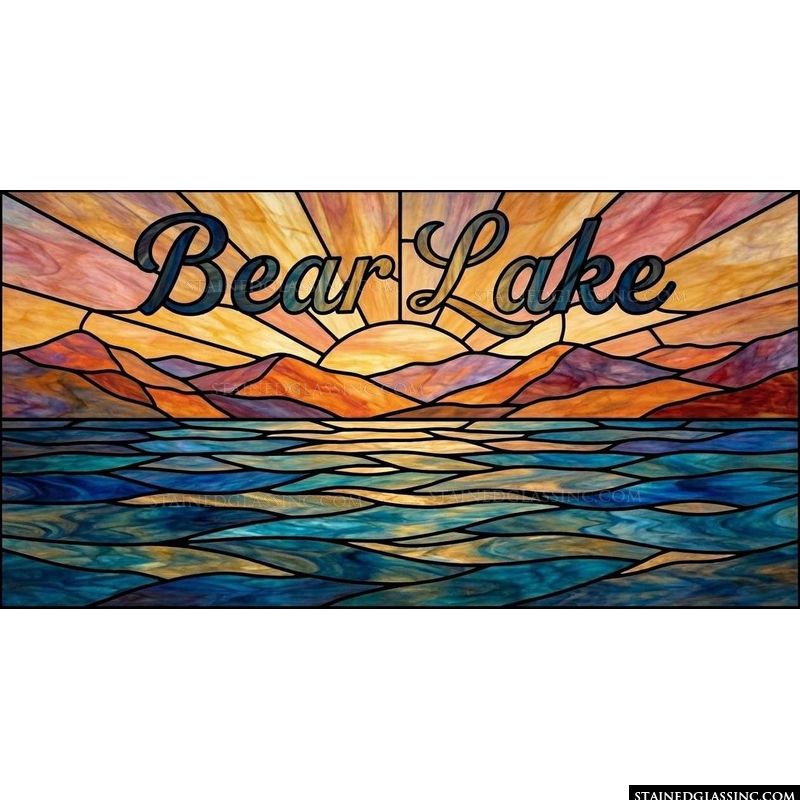 Bear Lake Sunrise Landscape