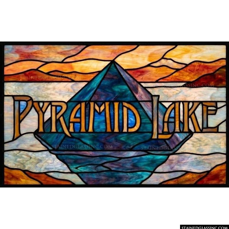 Pyramid Lake Landscape
