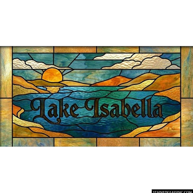 Lake Isabella Sunset Landscape