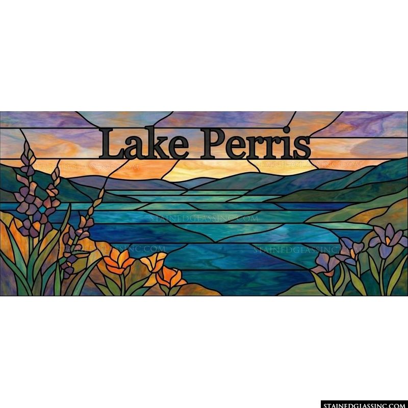 Lake Perris Sunset Landscape