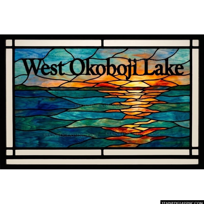 West Okoboji Lake Sunset