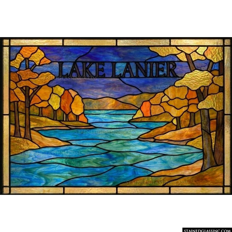 Lake Lanier Scenic Landscape
