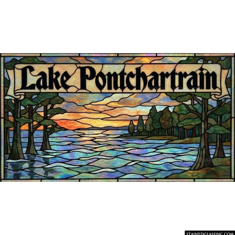 Lake Pontchartrain Scenic Sunset