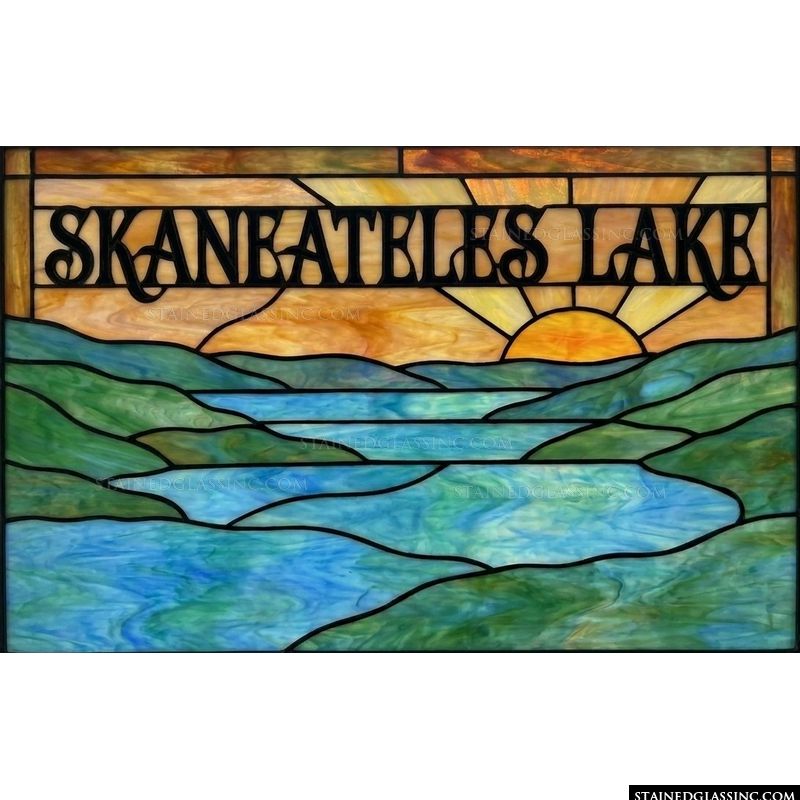Skaneateles Lake Sunset Landscape
