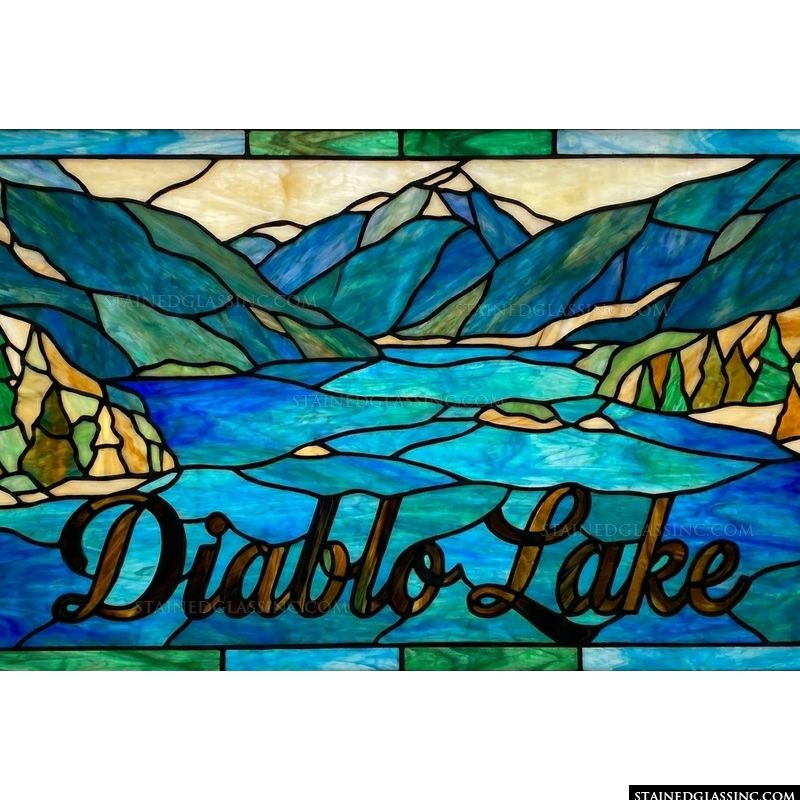 Diablo Lake Mountain Vista