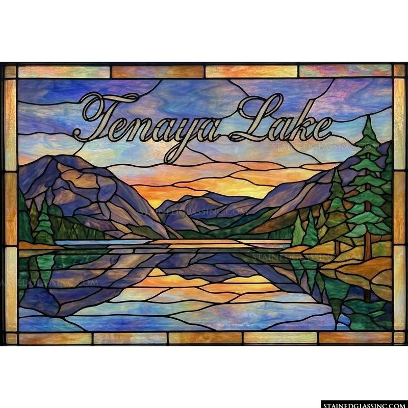 Tenaya Lake Sunset