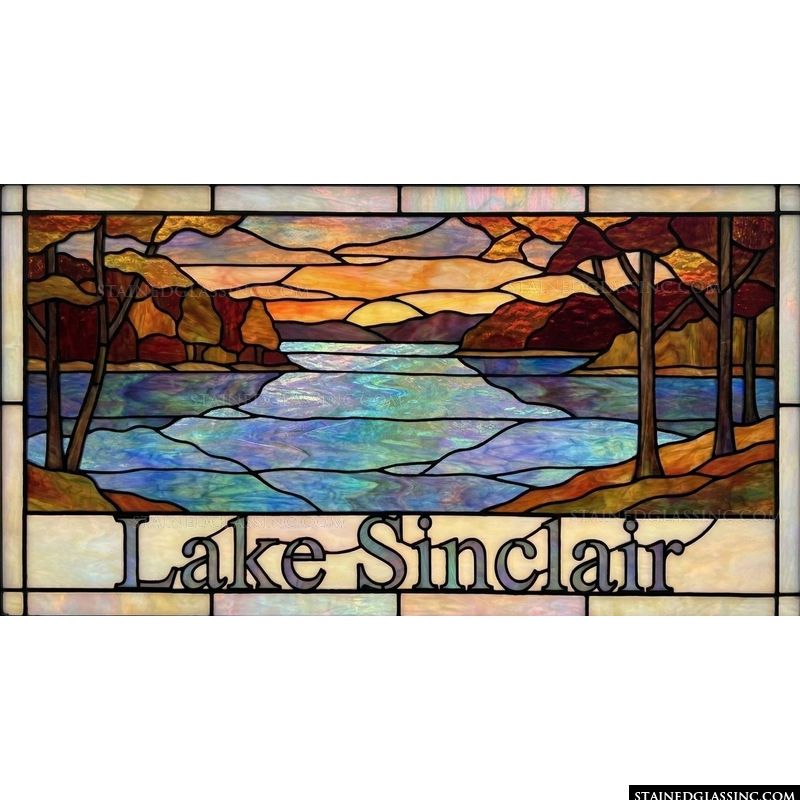 Lake Sinclair Scenic Landscape