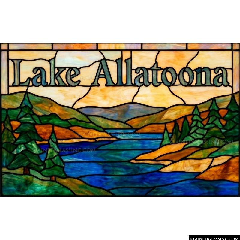 Lake Allatoona Scenic Landscape
