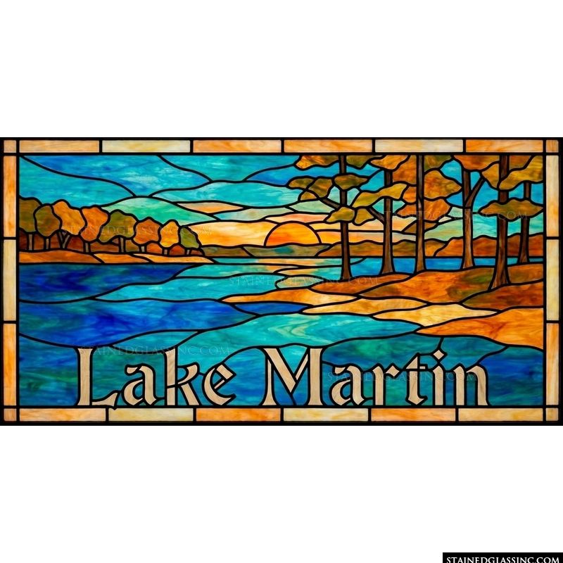 Lake Martin Sunset Landscape