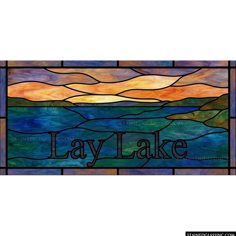 Lay Lake at Sunset