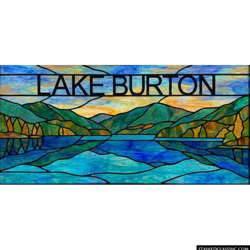 Lake Burton Mountain Scenery