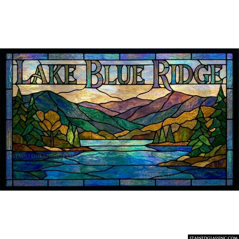 Lake Blue Ridge Scenic Landscape