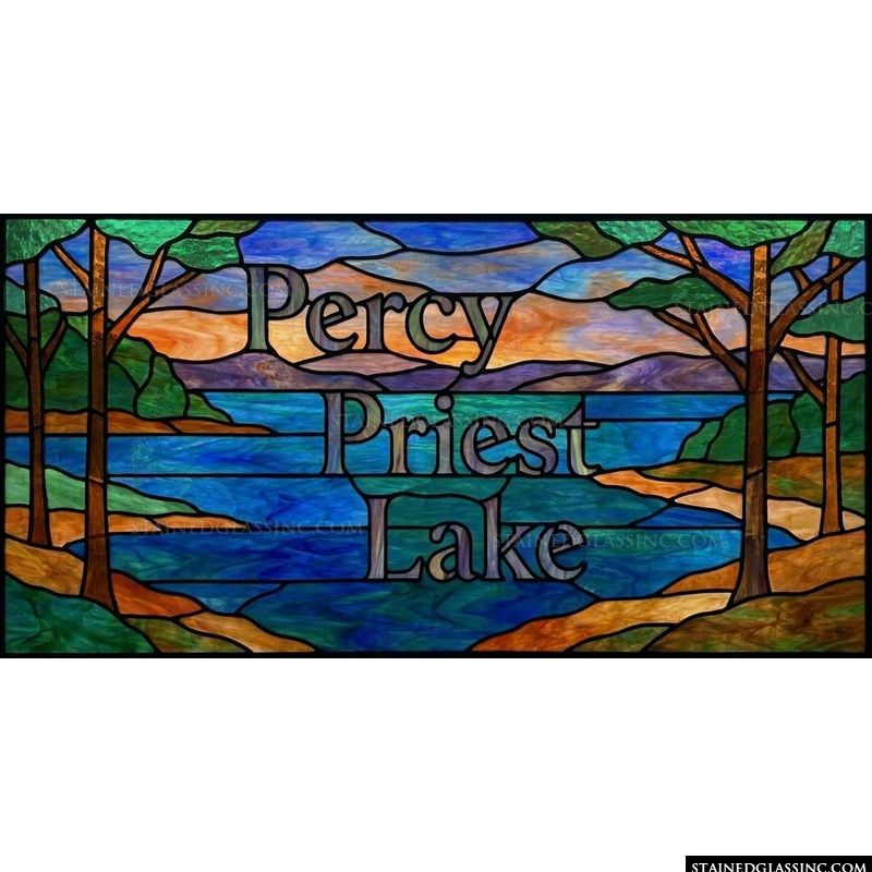 Percy Priest Lake Scenic Landscape