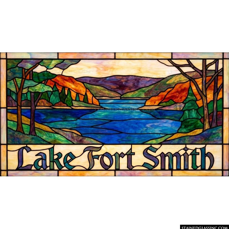 Lake Fort Smith Scenic Landscape