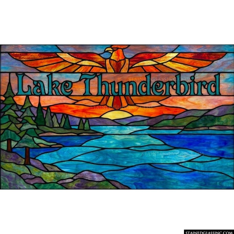 Lake Thunderbird Scenic Landscape