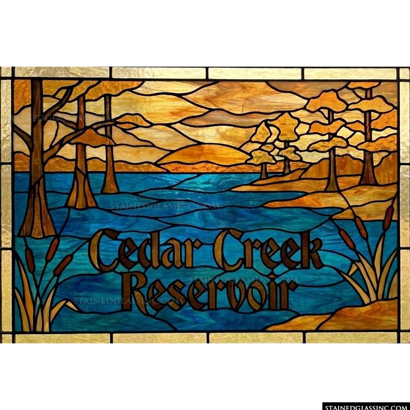 Cedar Creek Reservoir Landscape