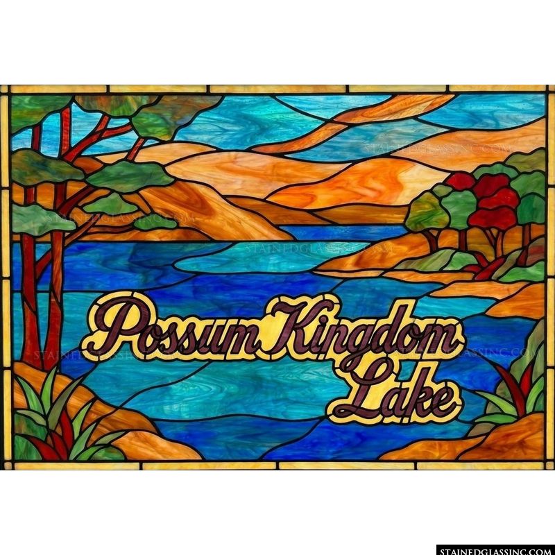 Possum Kingdom Lake Scenic Landscape