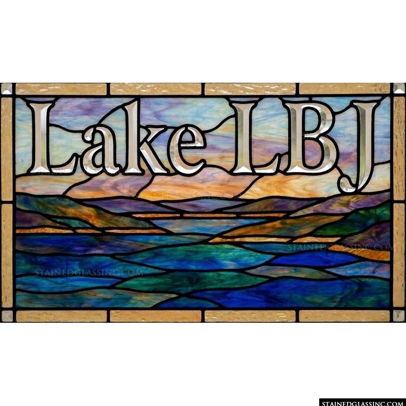 Lake LBJ Scenic Text