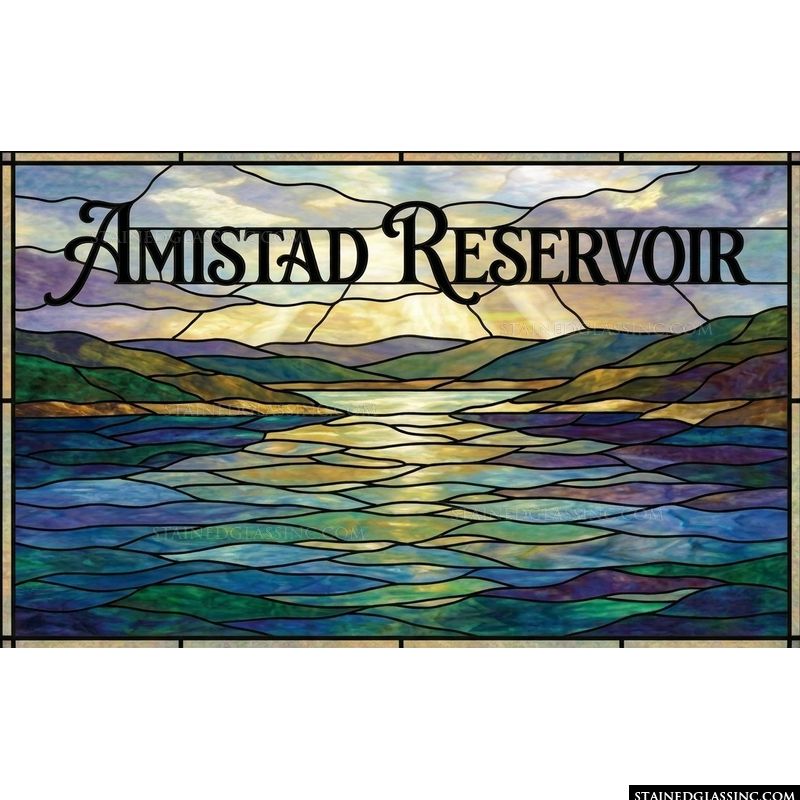 Amistad Reservoir Sunset