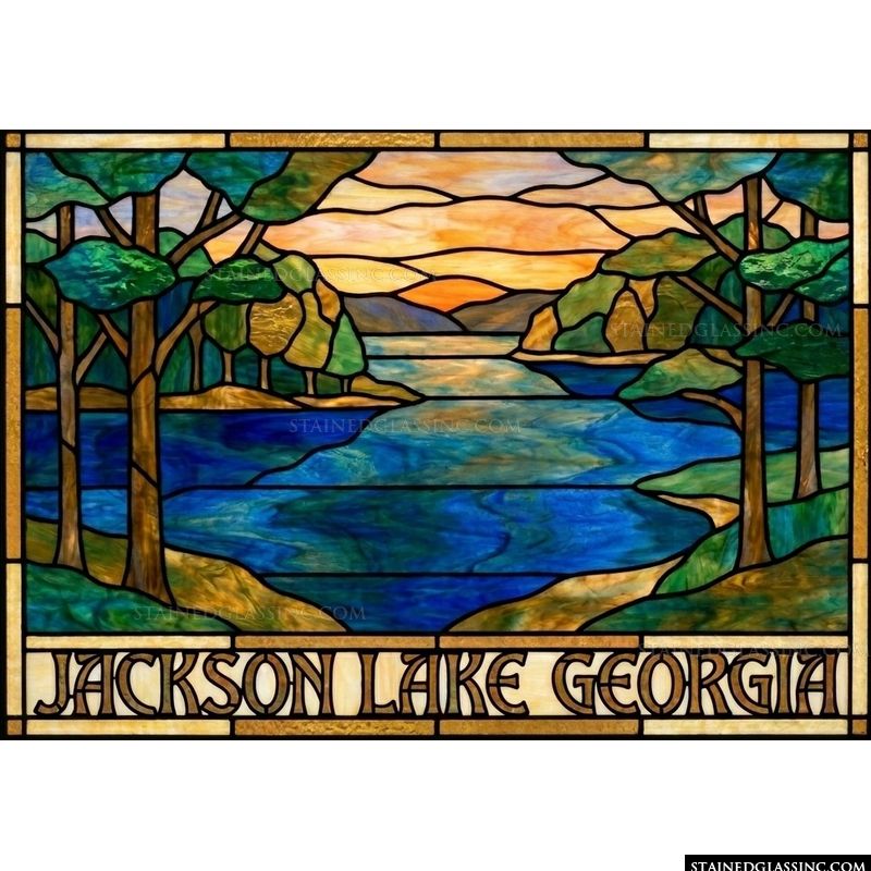 Jackson Lake Georgia Landscape