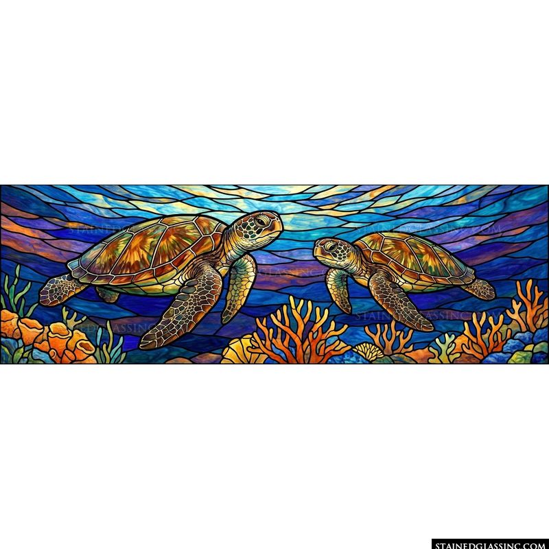 Sea Turtles in Oceanic Depths