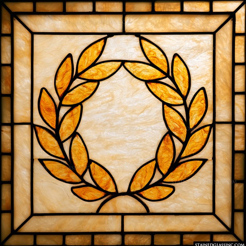 Golden Laurel Wreath