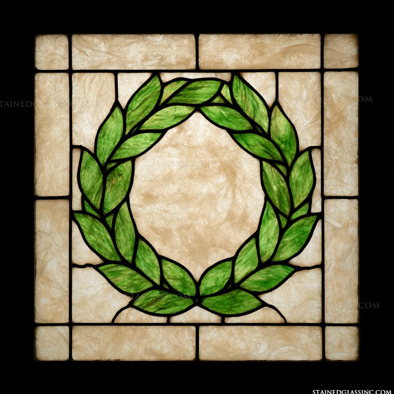 Laurel Wreath in Emerald