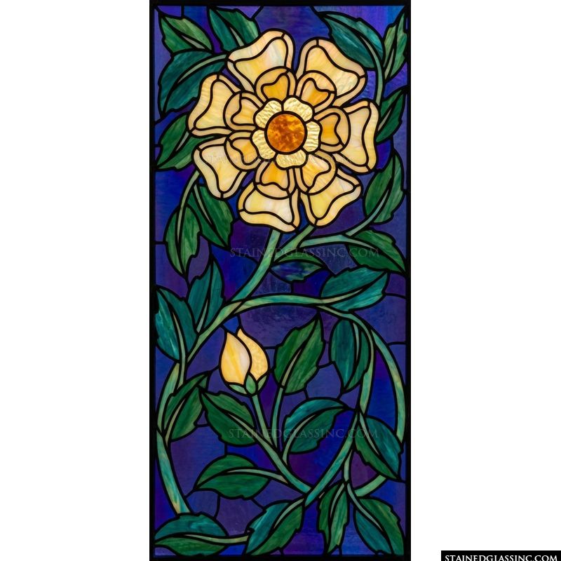Golden Rose with Bud