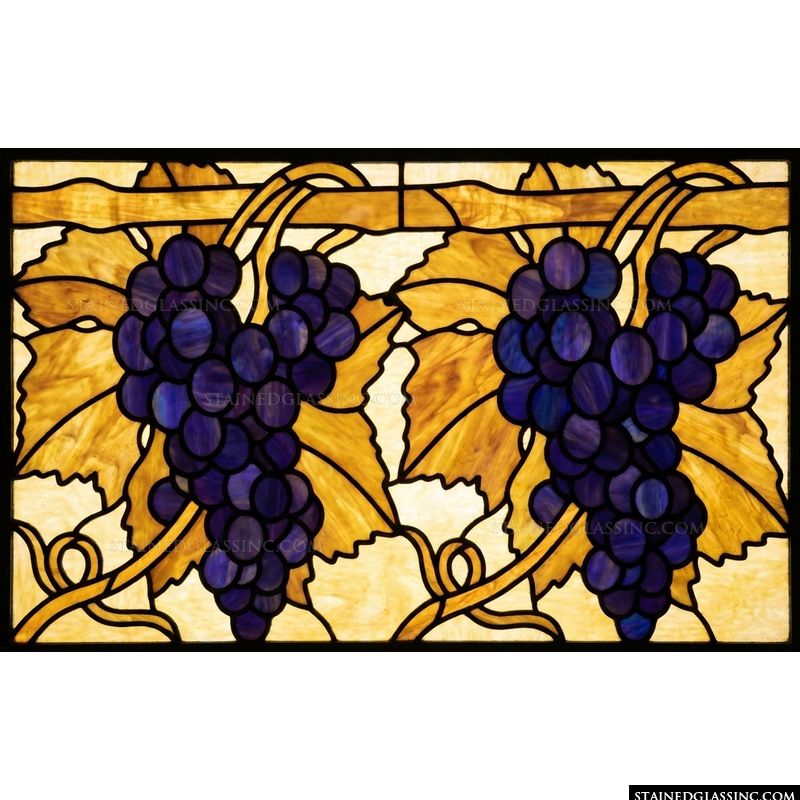 Grapes and Vine Leaves