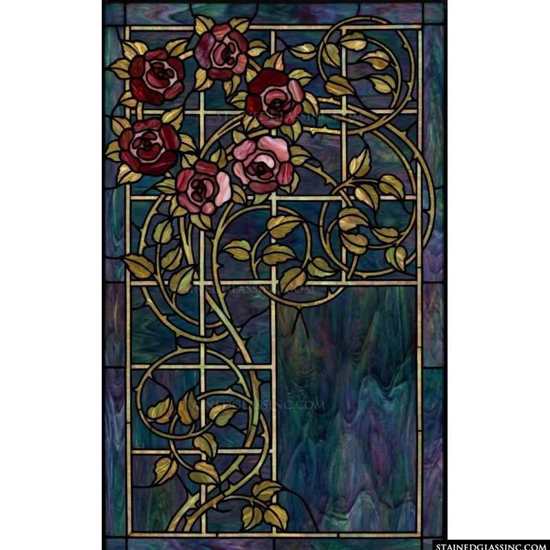 Climbing Roses on a Grid
