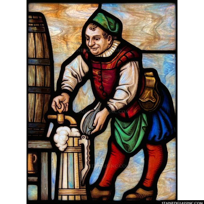 The Innkeeper Pouring Ale