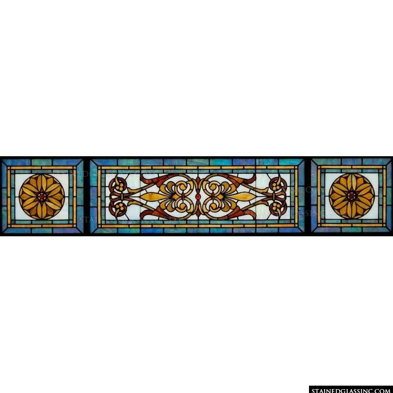 Floral Medallions and Ornate Scrollwork