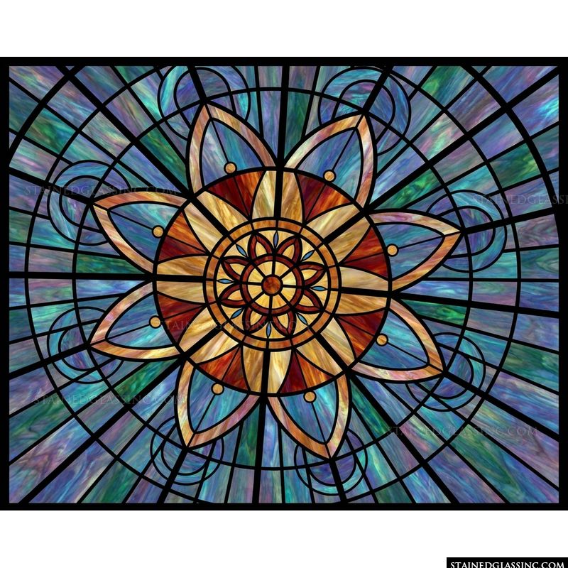 Celestial Floral Medallion