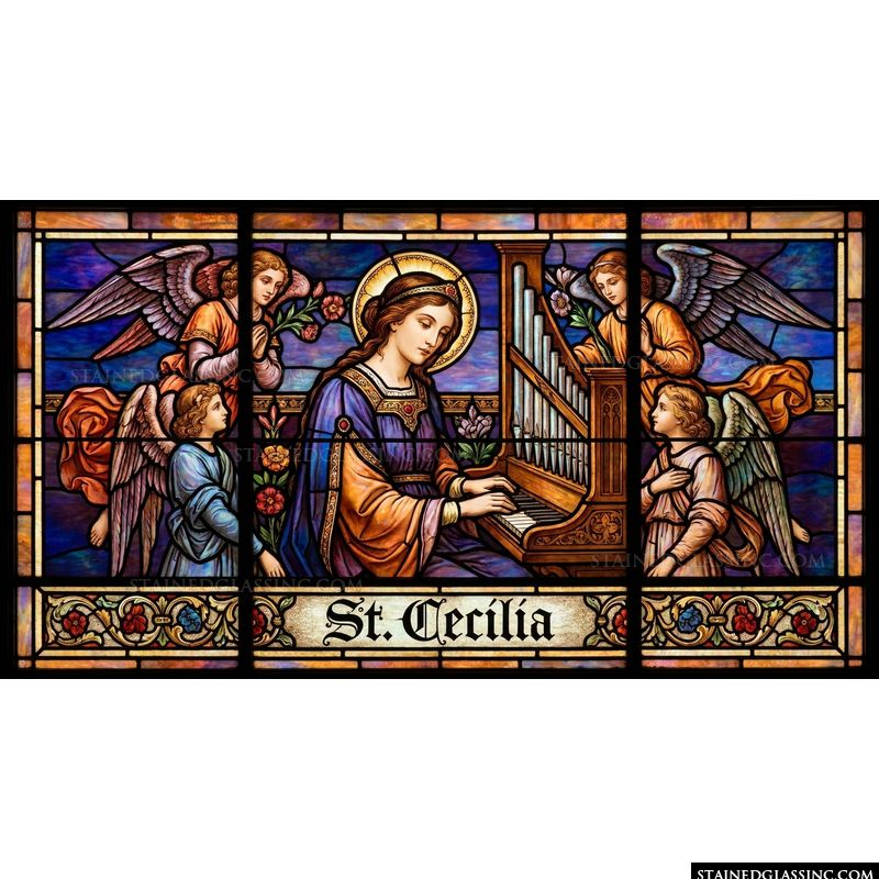 St. Cecilia at the Organ