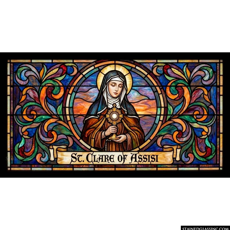 Saint Clare of Assisi with Monstrance