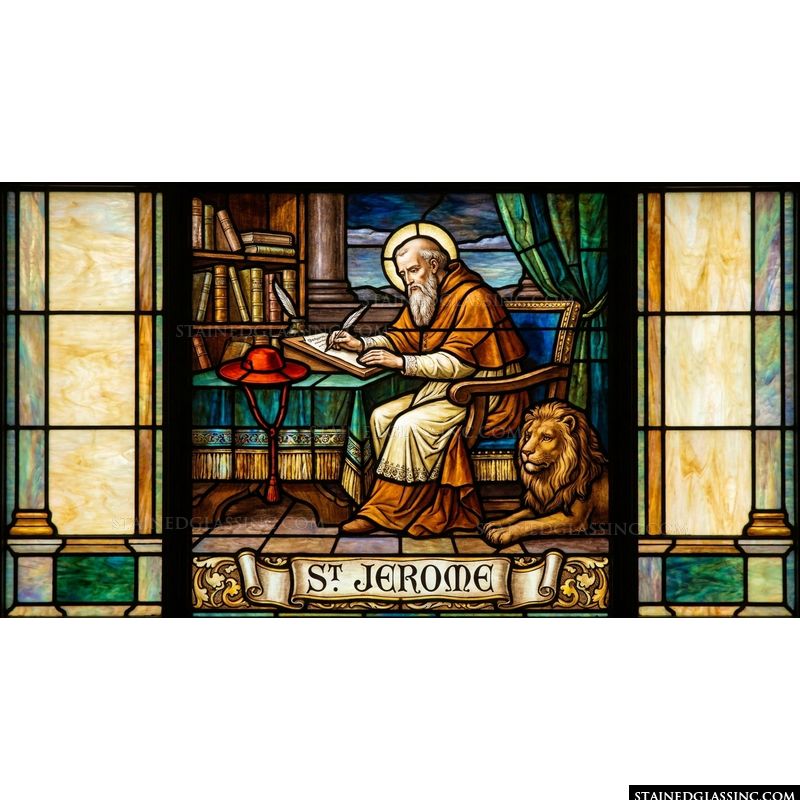 Saint Jerome in His Study