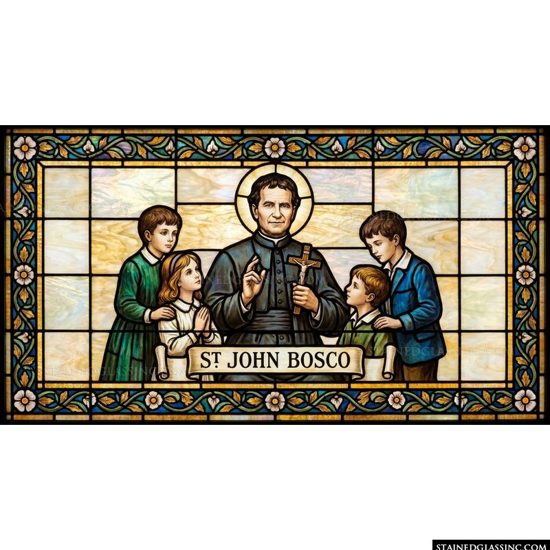 Saint John Bosco with Children