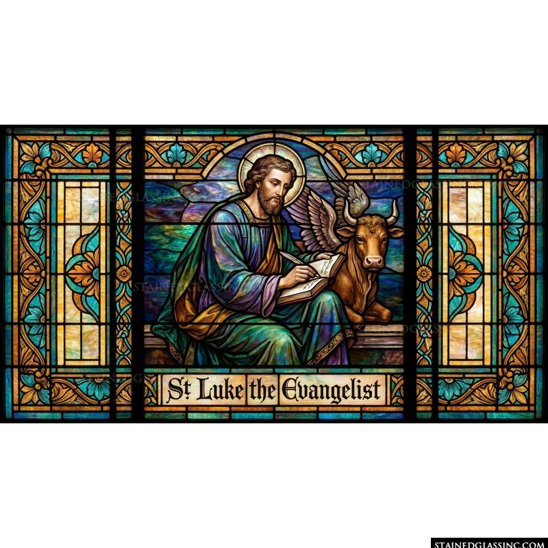 Saint Luke the Evangelist with Winged Ox
