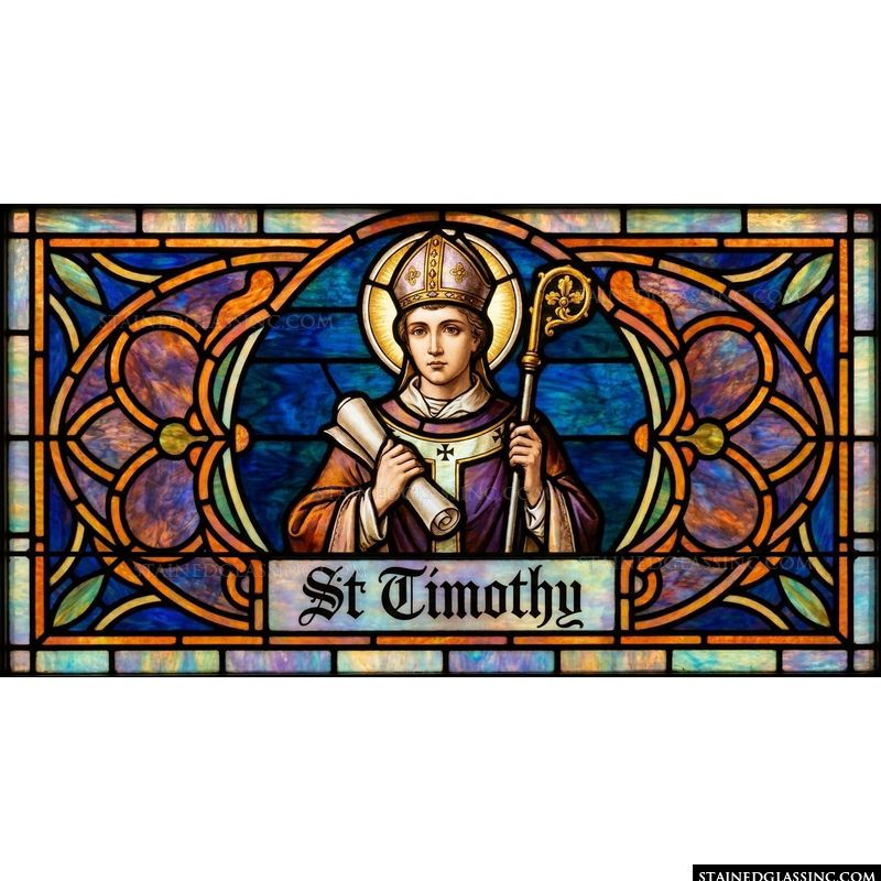 Saint Timothy with Pastoral Staff