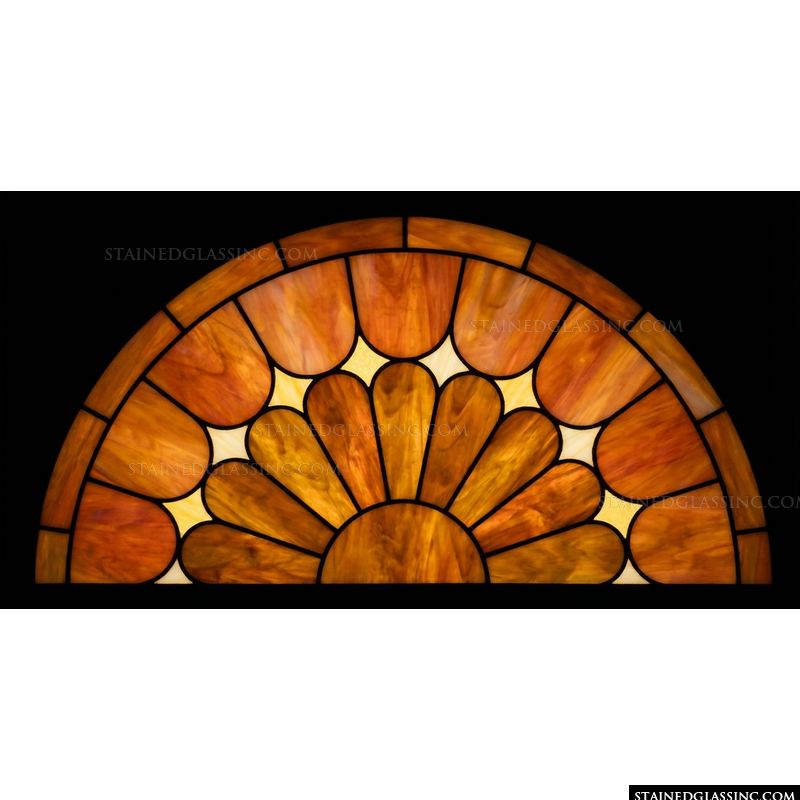 Radiant Amber Fan