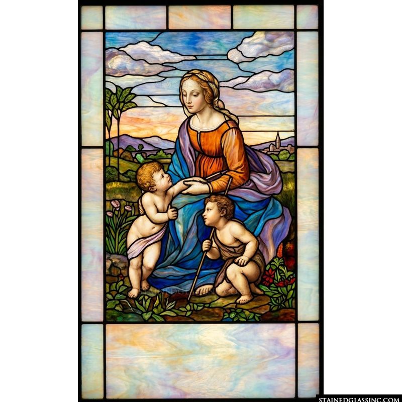 Madonna with Child and Saint John the Baptist