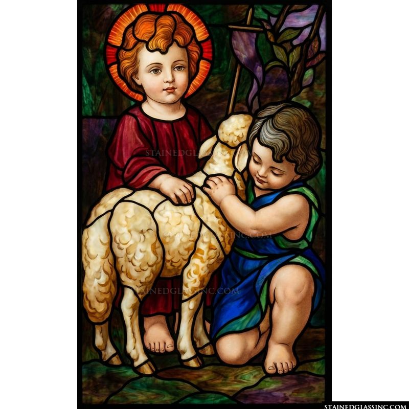 Child Jesus with Young John the Baptist and Lamb